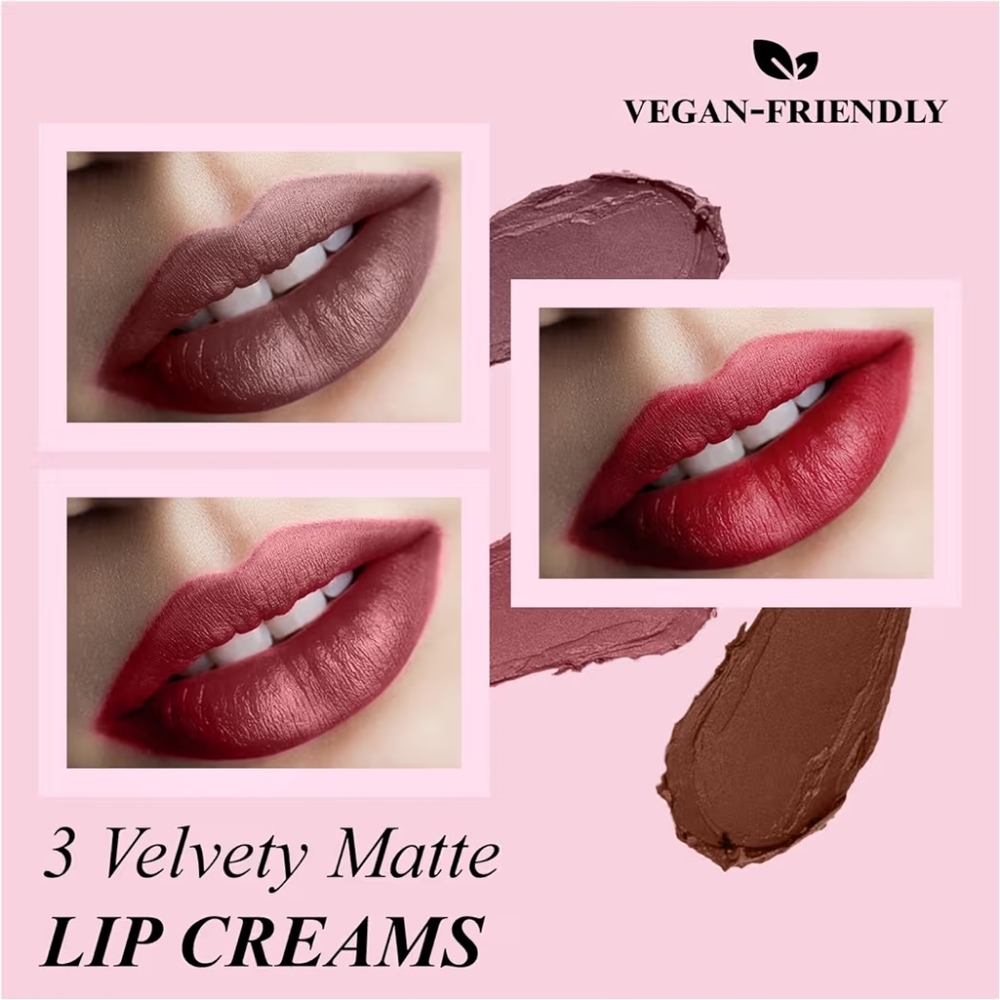 3 Pc Lip Set & Keychain Charm (NEW)